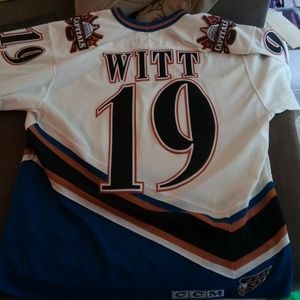 Authentic 1998 ccm Brendan Witt capitals jersey